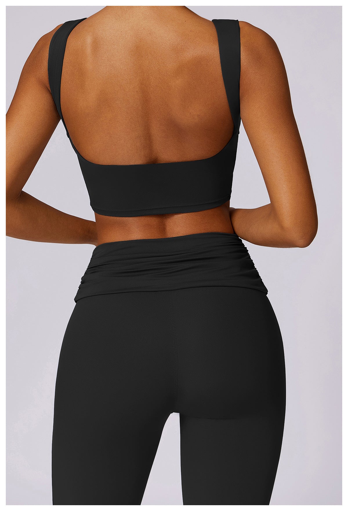 Tight Back Yoga Suit Running Sports Suit