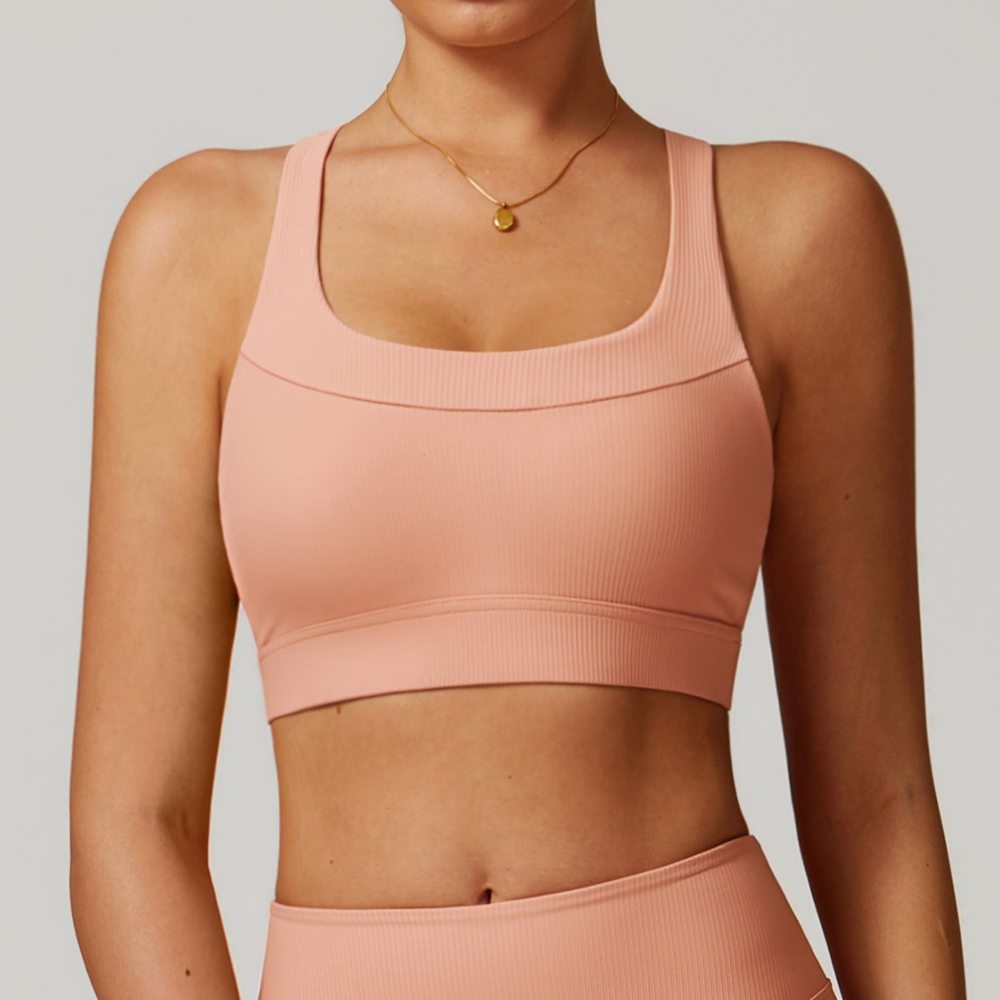 Threaded Tight Beauty Back Yoga Bra Top