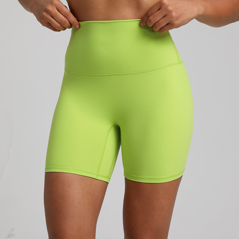 Nude Feel Yoga Quick-drying Breathable Slim Fit Sports Shorts