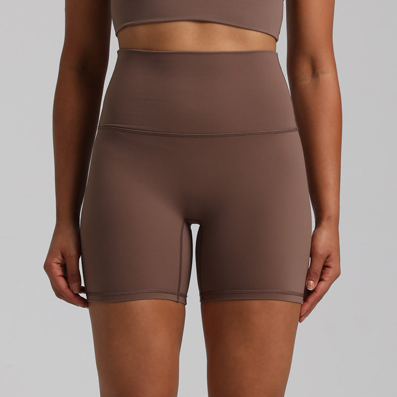 Nude Feel Yoga Quick-drying Breathable Slim Fit Sports Shorts