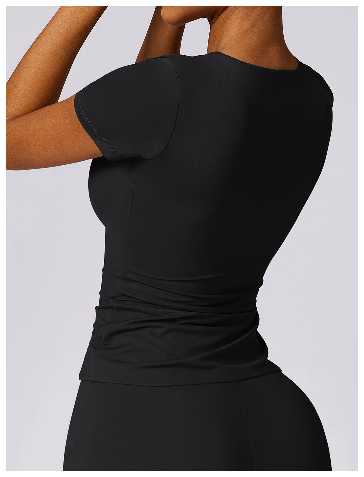 Breathable Tight Yoga Short Sleeve Blouse T-shirt