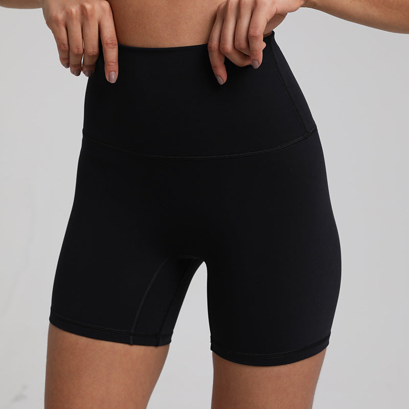 Nude Feel Yoga Quick-drying Breathable Slim Fit Sports Shorts