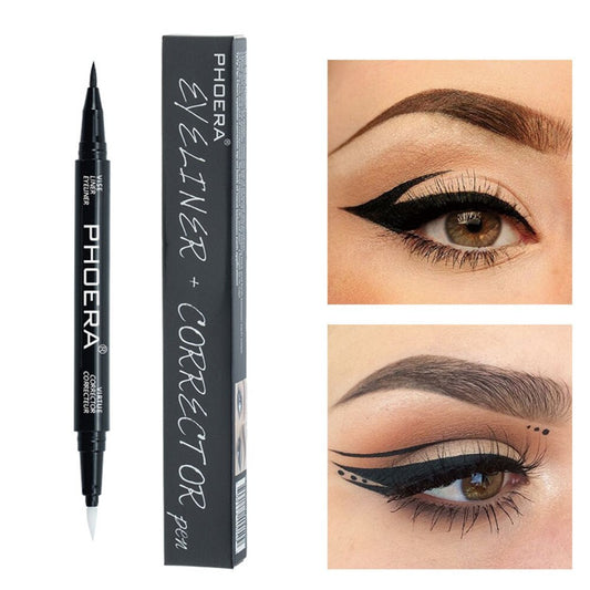 Double head makeup eyeliner