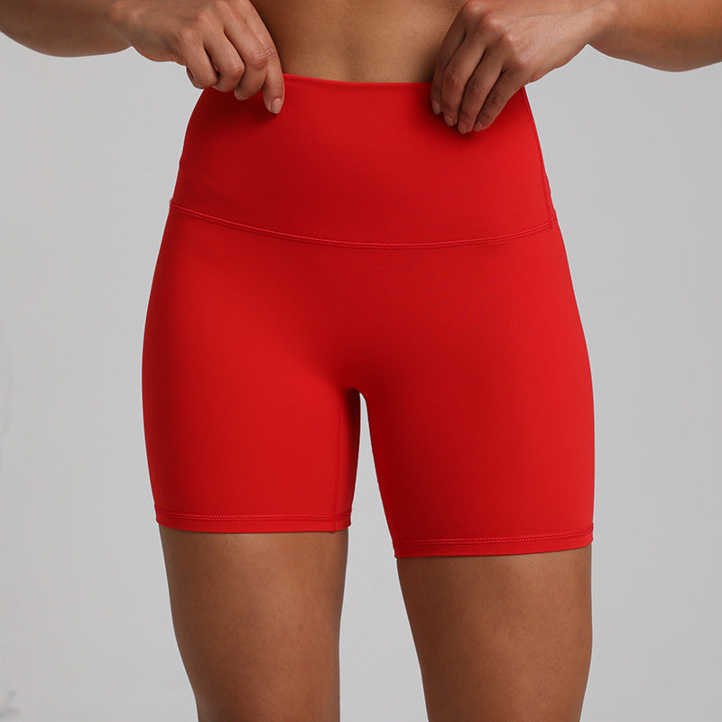 Nude Feel Yoga Quick-drying Breathable Slim Fit Sports Shorts