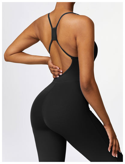 Beauty Back Yoga One-piece Sports Fitness Tights