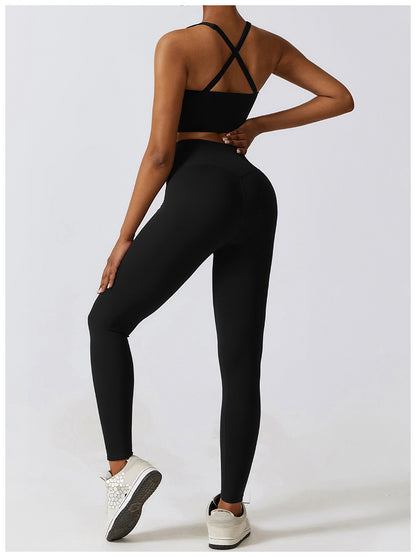 Running Tight Sports Quick-drying Beauty Back Yoga Suit