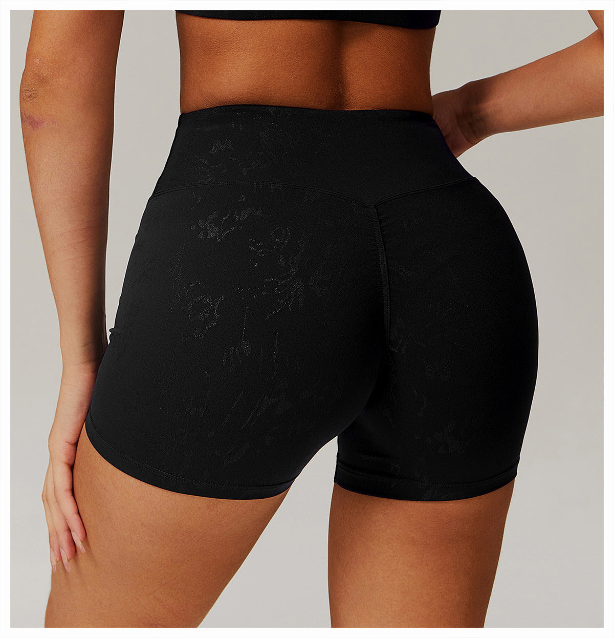 Women's Bronzing Casual Tight Yoga Shorts