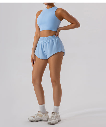 Women's Loose High Waisted Yoga Shorts